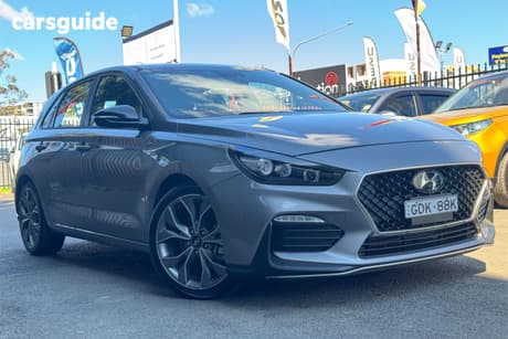 Grey 2022 Hyundai I30 Hatchback N Line