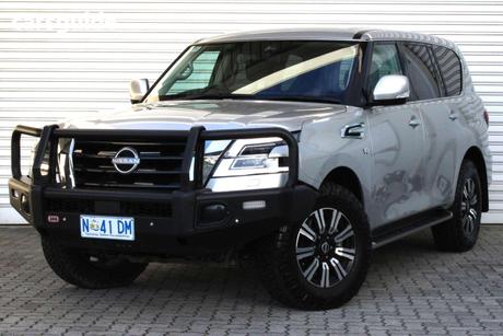 Silver 2024 Nissan Patrol Wagon Ti (4X4)