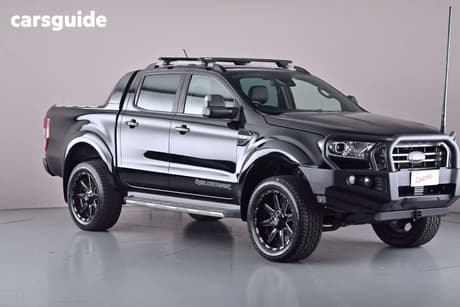 Black 2020 Ford Ranger Double Cab Pick Up Wildtrak 3.2 (4X4)