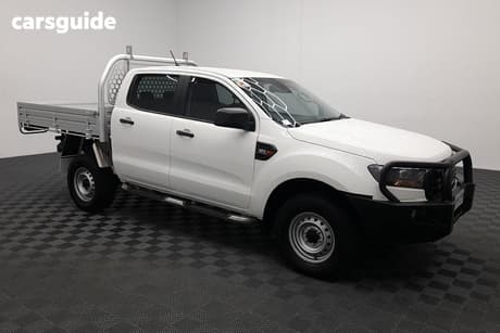 White 2019 Ford Ranger Double Cab Chassis Xl 3.2 (4X4)