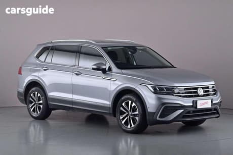 Silver 2022 Volkswagen Tiguan Wagon Allspace 162Tsi Adventure