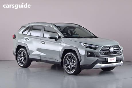 Grey 2024 Toyota RAV4 Wagon Edge (Awd) Hybrid