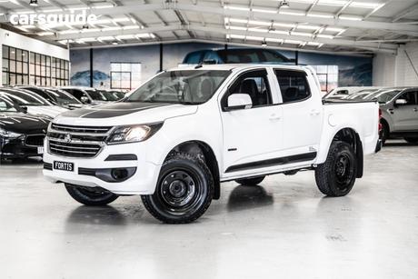 White 2017 Holden Colorado Crew Cab Pickup Ls (4X2)