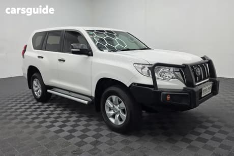 White 2023 Toyota Landcruiser Prado Wagon Gx