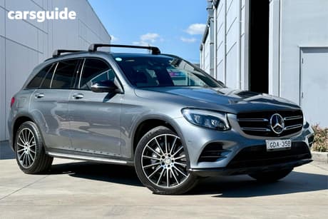 Silver 2016 Mercedes-Benz GLC250 Wagon D
