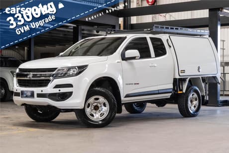 White 2020 Holden Colorado Space Cab Chassis Ls (4X4)