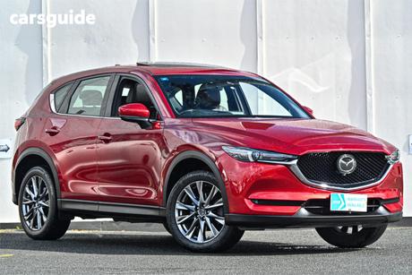 Red 2019 Mazda CX-5 Wagon Akera (4X4)