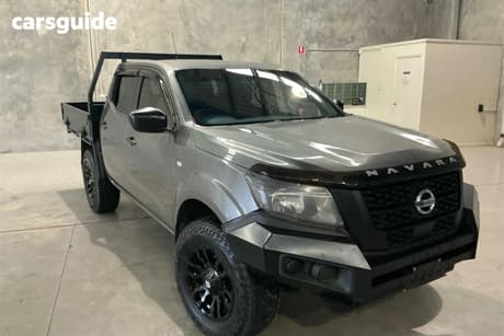 Grey 2020 Nissan Navara Dual Cab Chassis Sl (4X4)