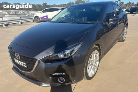 Grey 2016 Mazda 3 Sedan Sp25 Gt