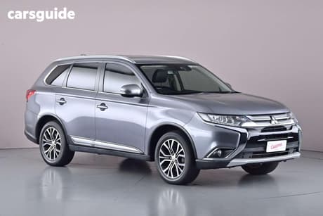 Grey 2016 Mitsubishi Outlander Wagon Ls (4X2)