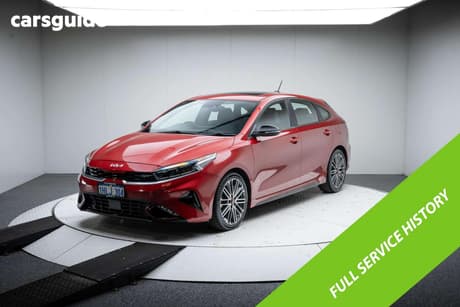 Red 2021 Kia Cerato Hatchback Gt
