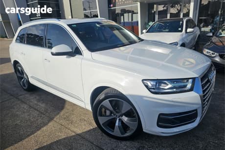 White 2019 Audi Q7 Wagon 45 Tdi Quattro