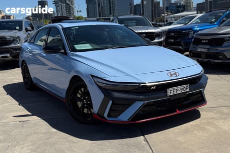 Blue 2023 Hyundai I30 Sedan N Premium