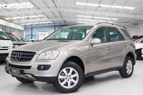 Silver 2007 Mercedes-Benz ML SUV ML280 CDI 4X4