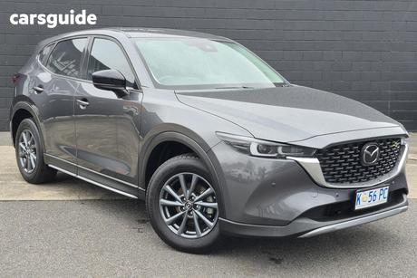 Grey 2022 Mazda CX-5 Wagon Touring Active (Awd)