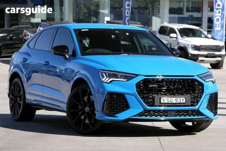 Blue 2022 Audi RS Q3 Sportback 2.5 Tfsi Quattro