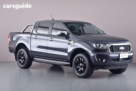 Grey 2021 Ford Ranger Double Cab Pick Up Xlt 2.0 (4X4)