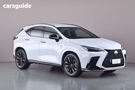 White 2023 Lexus NX350H Wagon F Sport Hybrid 2Wd