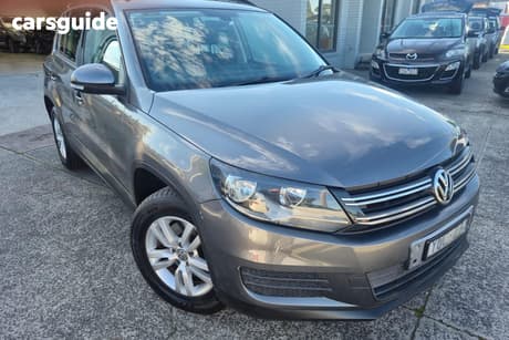 Grey 2011 Volkswagen Tiguan Wagon 132 Tsi (4X4)
