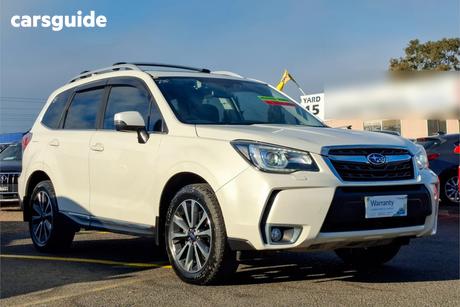 White 2017 Subaru Forester Wagon 2.0Xt Premium