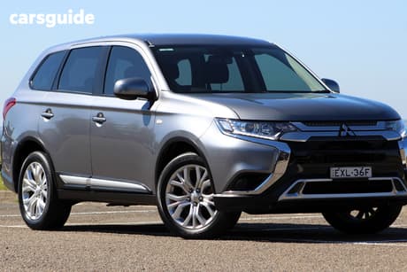 Grey 2021 Mitsubishi Outlander Wagon Es 7 Seat (2Wd)