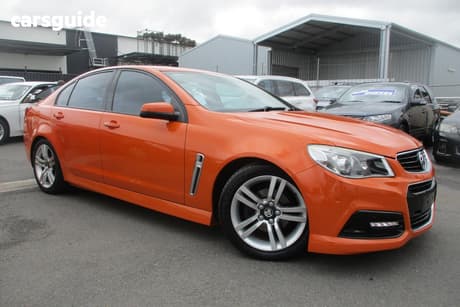 Orange 2013 Holden Commodore Sedan Sv6