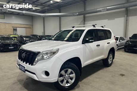 White 2014 Toyota Landcruiser Wagon Gx (4X4)
