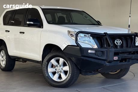 White 2017 Toyota Landcruiser Prado Wagon Gx (4X4)
