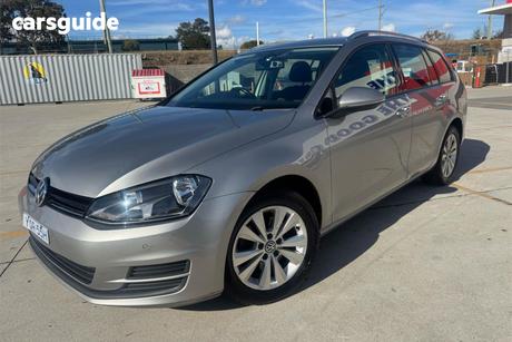 Silver 2014 Volkswagen Golf Wagon 90 Tsi Comfortline