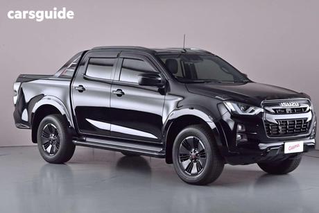 Black 2021 Isuzu D-MAX Crew Cab Utility X-Terrain (4X4)