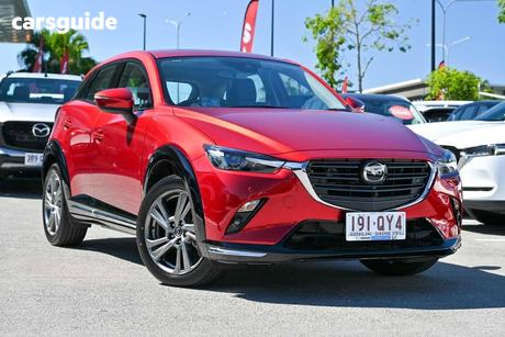 Red 2025 Mazda CX-3 Wagon G20 Akari
