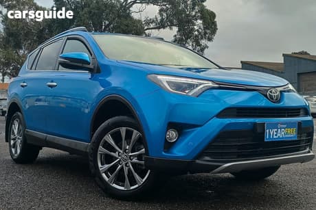Blue 2017 Toyota RAV4 Wagon Cruiser (4X4)