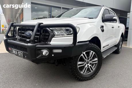 White 2020 Ford Ranger Double Cab Pick Up Wildtrak 2.0 (4X4)