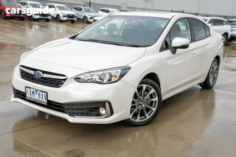 White 2023 Subaru Impreza Sedan 2.0I Premium (Awd)
