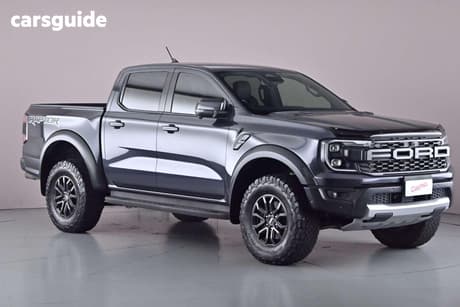 Grey 2023 Ford Ranger Double Cab Pick Up Raptor 3.0 (4X4)