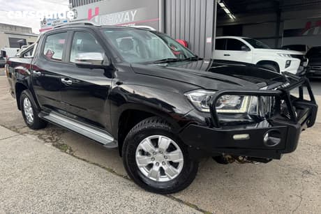 Black 2021 LDV T60 Double Cab Utility Luxe (4X4)