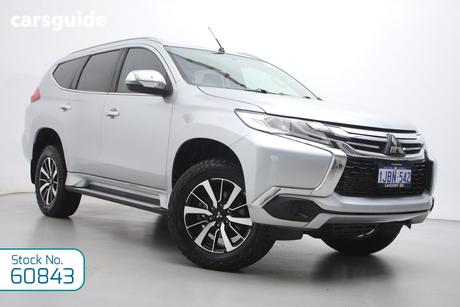 Silver 2019 Mitsubishi Pajero Sport Wagon Glx (4X4) 5 Seat
