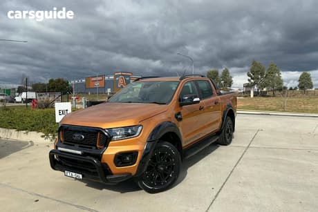 Orange 2021 Ford Ranger Double Cab Pick Up Wildtrak 3.2 (4X4)