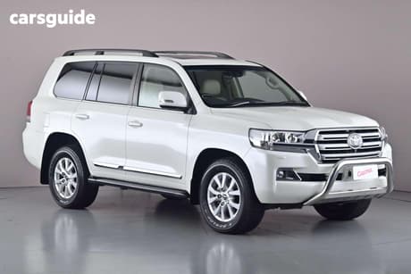 White 2020 Toyota Landcruiser Wagon Lc200 Sahara (4X4)