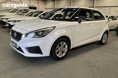 White 2024 MG MG3 Hatchback Excite