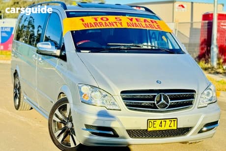 Silver 2014 Mercedes-Benz Viano Wagon Avantgarde Grand Edition