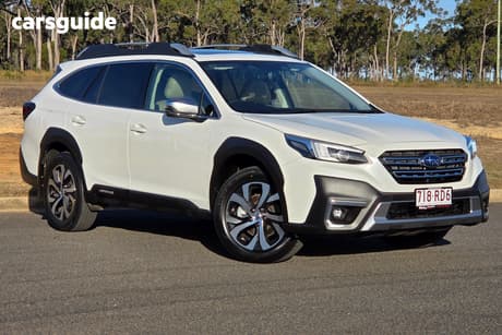 White 2022 Subaru Outback Wagon Awd Touring