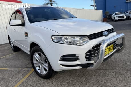 White 2013 Ford Territory Wagon Tx (4X4)