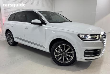 White 2016 Audi Q7 Wagon 3.0 Tdi Quattro