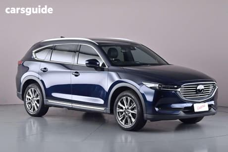 Blue 2018 Mazda CX-8 Wagon Asaki (Awd) (5Yr)