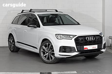 White 2020 Audi Q7 Wagon 50 Tdi Quattro Mhev