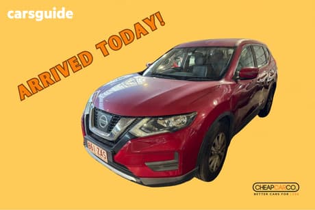 Red 2018 Nissan X-Trail Wagon St (2Wd)