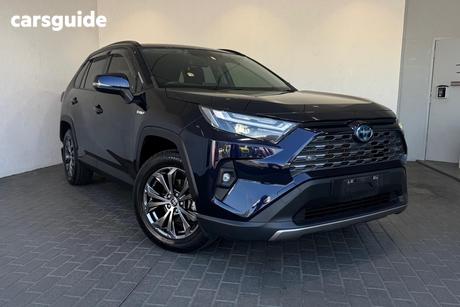 Blue 2023 Toyota RAV4 Wagon Gxl (Awd) Hybrid