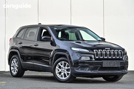 Black 2014 Jeep Cherokee Wagon Sport (4X2)