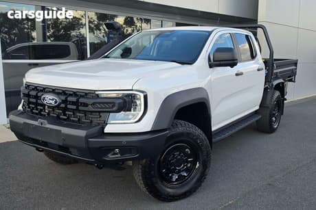 White 2025 Ford Ranger Dual Cab Chassis Super Duty (4X4)